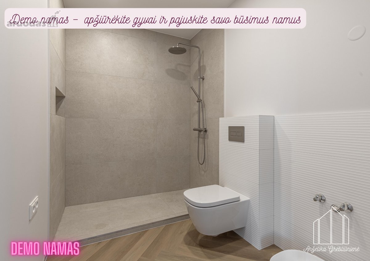 Parduodami Du Naujos Statybos Namai Gamtos - nuotraukos Nr. 46