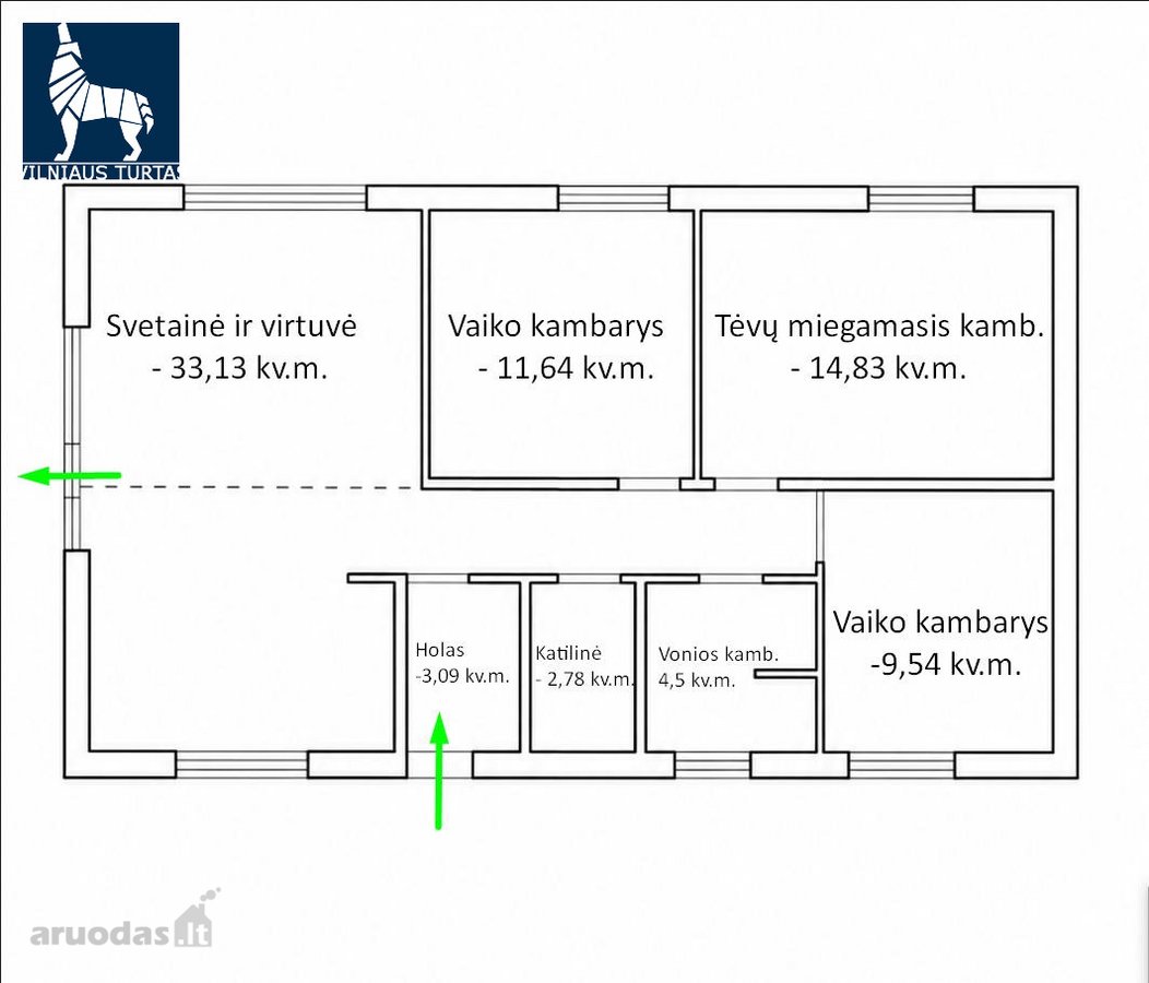 Jaukioje Vietoje Parduodamas Namas 26 Arų - nuotraukos Nr. 31