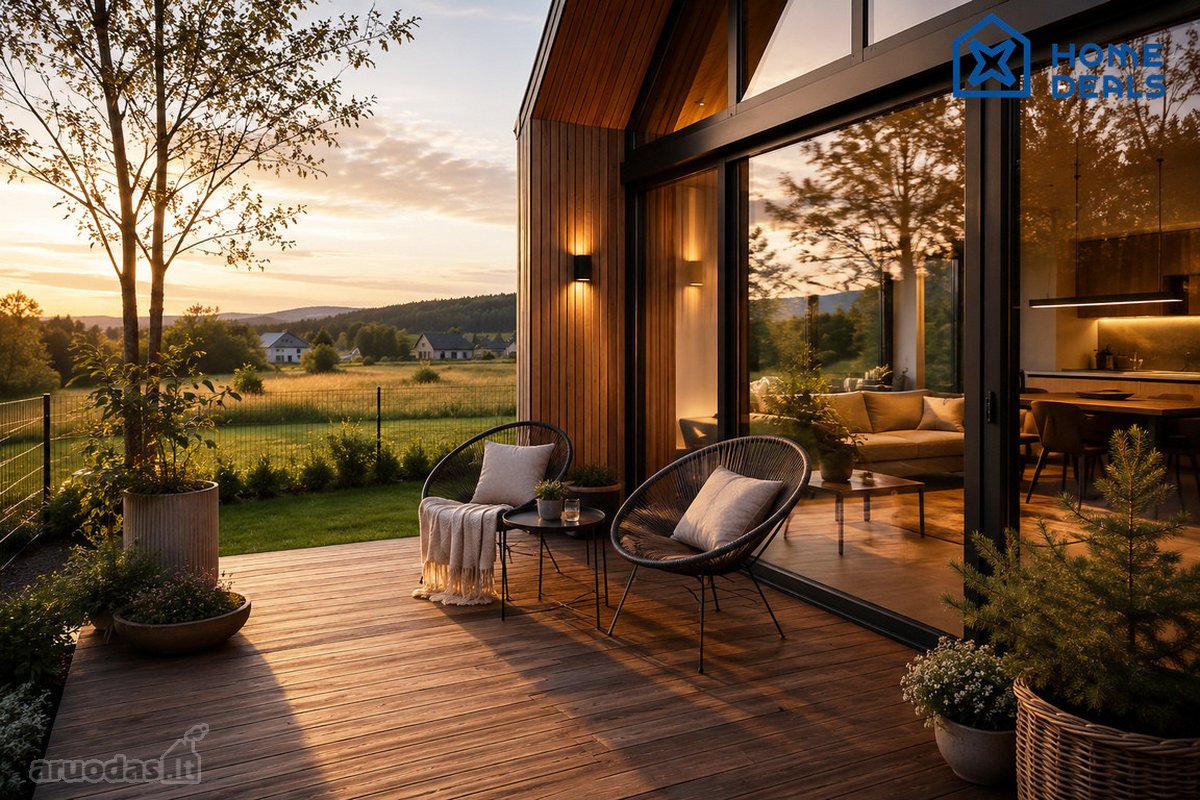 Parduodami du 123 m² ir 50 m² namai bendrame - nuotraukos Nr. 3