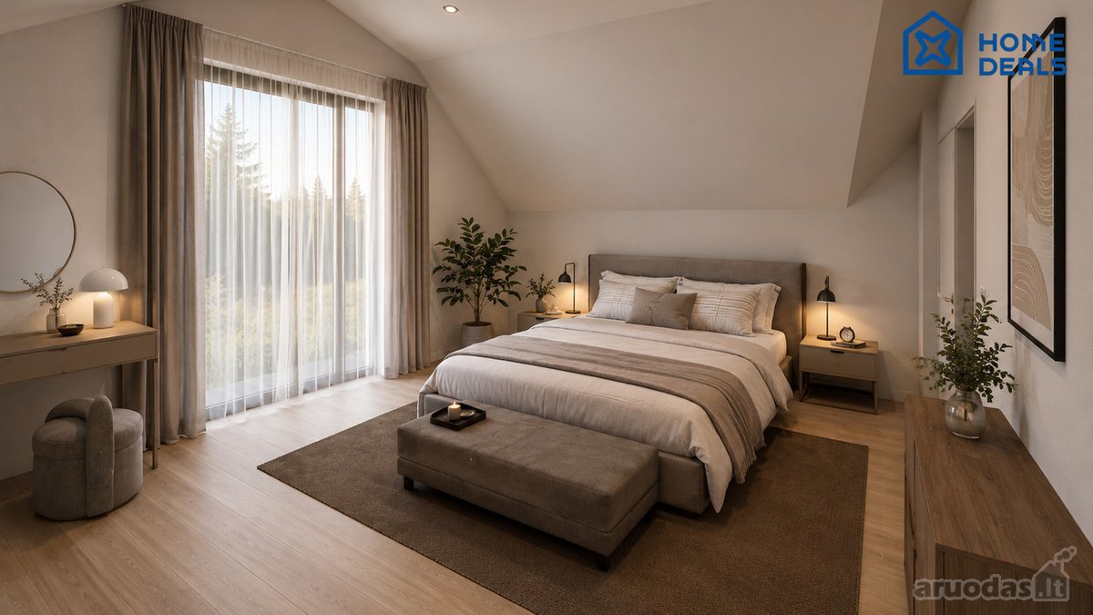 Parduodami du 123 m² ir 50 m² namai bendrame - nuotraukos Nr. 13