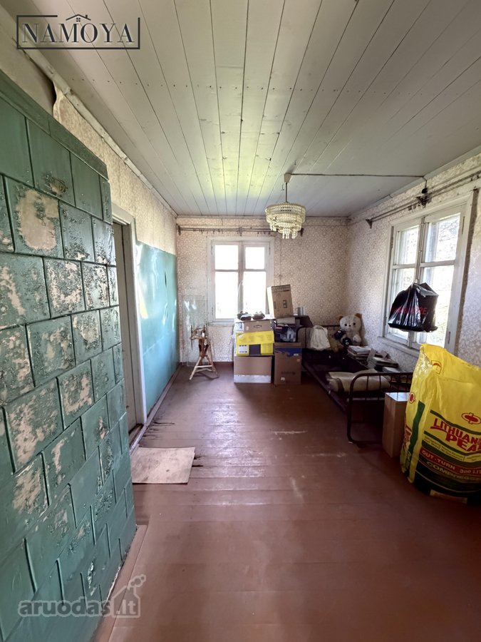 Nociūnų kaime parduodamas 65,76 kv.m. medinis - nuotraukos Nr. 12
