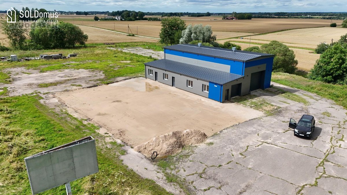 Išnuomojamos komercinės patalpos su 1.2 ha - nuotraukos Nr. 3