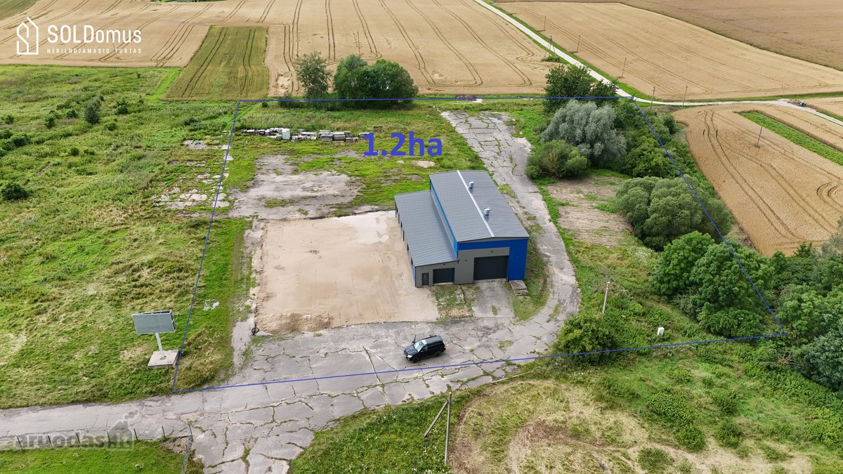 Išnuomojamos komercinės patalpos su 1.2 ha - nuotraukos Nr. 28