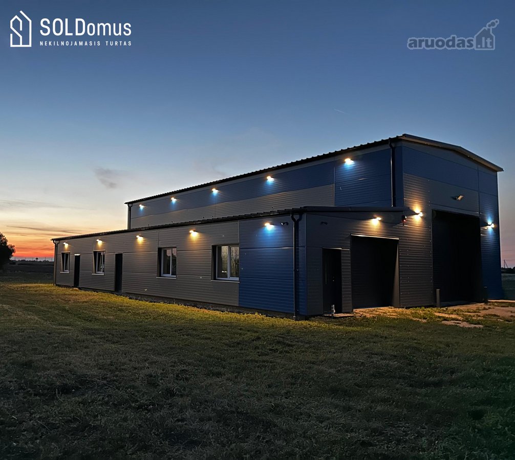 Išnuomojamos komercinės patalpos su 1.2 ha - nuotraukos Nr. 2