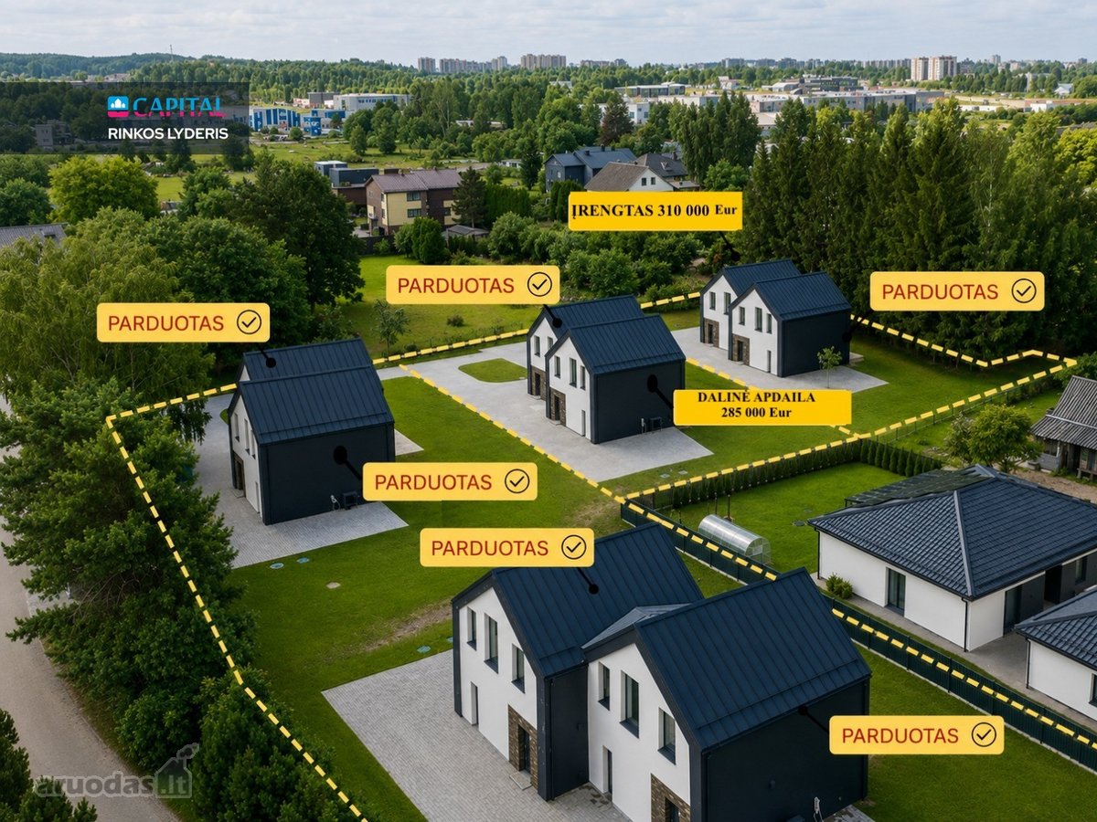 Nauji A++ klasės namai „Draugystės namai“, - nuotraukos Nr. 4