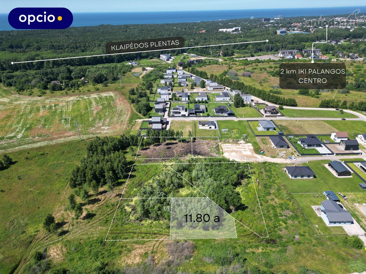 Parduodamas Namų Valdos Sklypas Palangoje! - nuotraukos Nr. 3