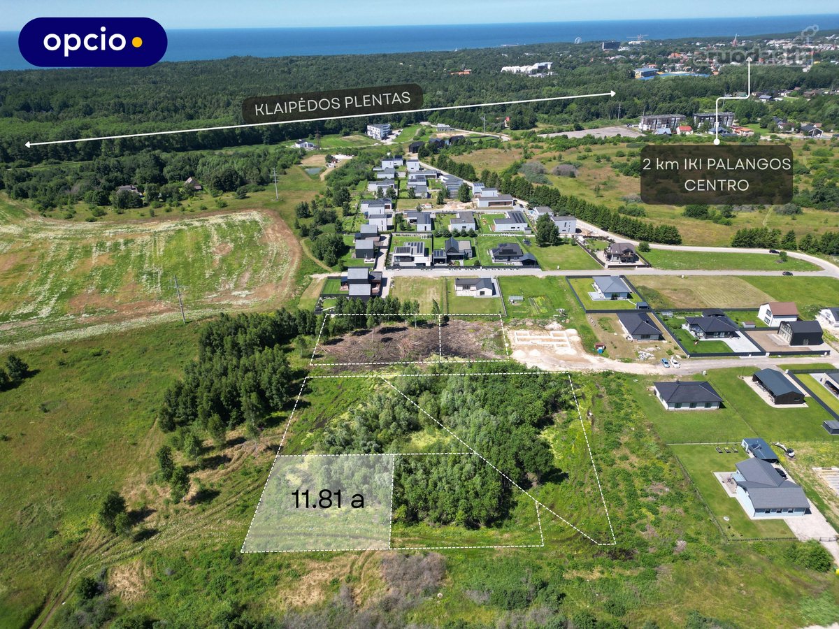 Parduodamas Namų Valdos Sklypas Palangoje! - nuotraukos Nr. 3