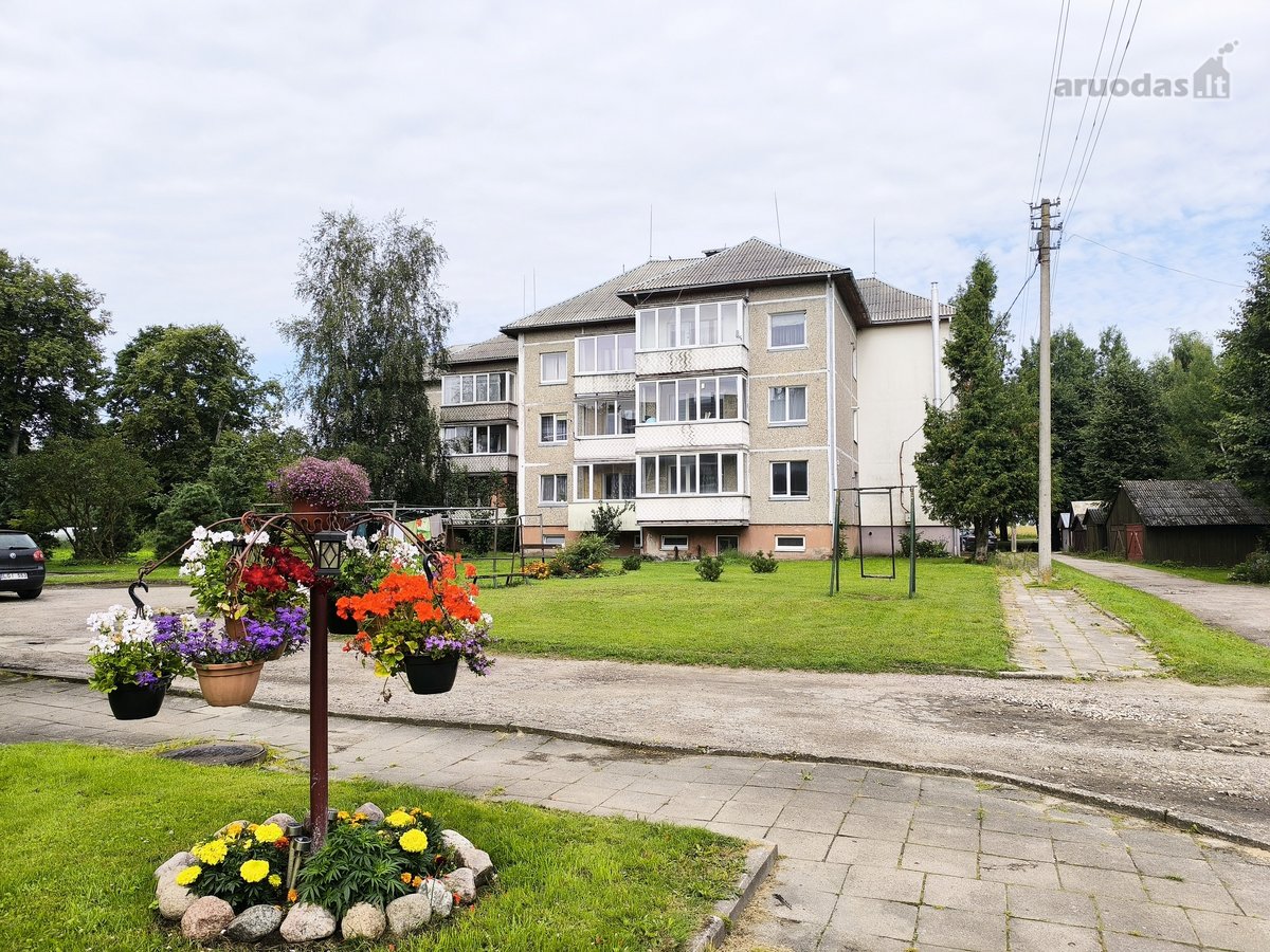 1 aukšte parduodamas erdvus 2 kambarių butas - nuotraukos Nr. 10