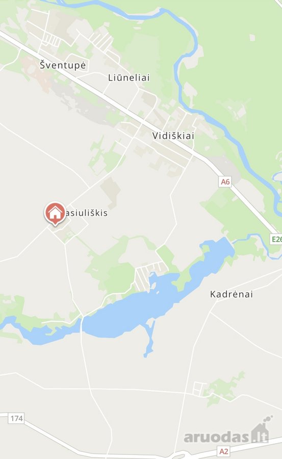 1 aukšte parduodamas erdvus 2 kambarių butas - nuotraukos Nr. 16