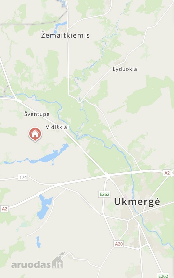 1 aukšte parduodamas erdvus 2 kambarių butas - nuotraukos Nr. 17