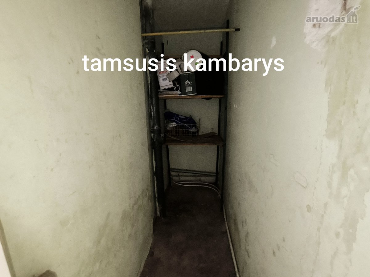 1 aukšte parduodamas erdvus 2 kambarių butas - nuotraukos Nr. 33