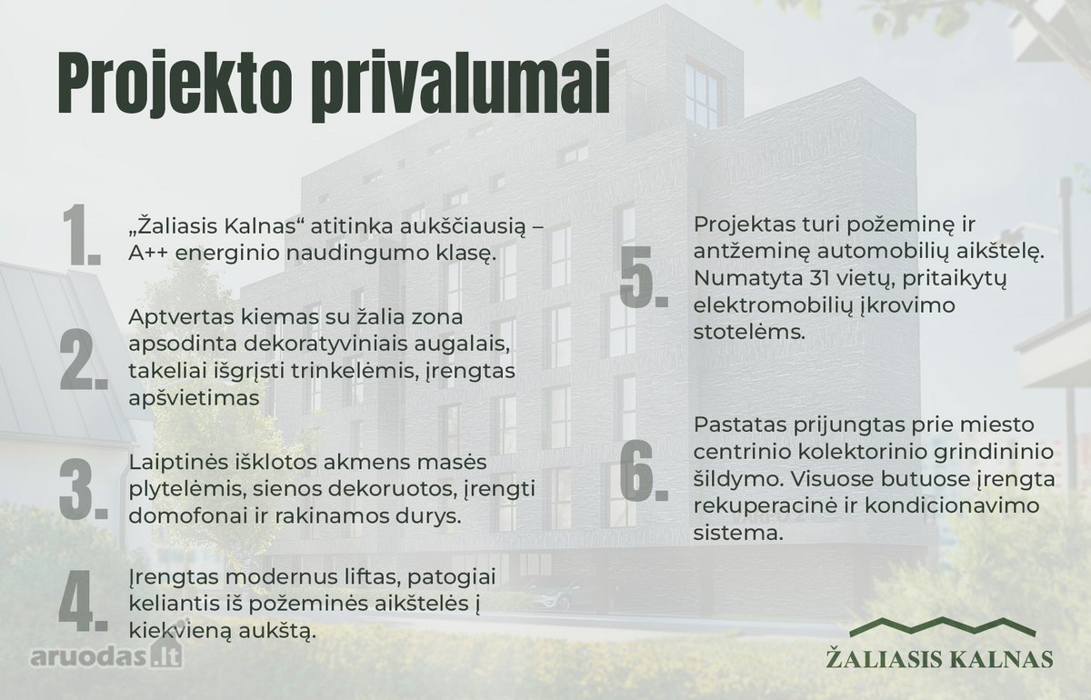 Naujos statybos apartamentai prestižiniame - nuotraukos Nr. 36