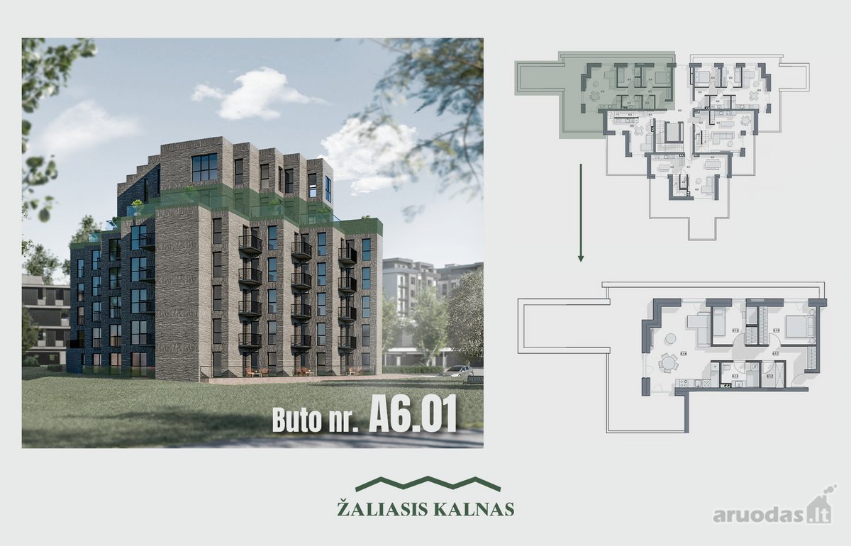 Naujos statybos apartamentai prestižiniame - nuotraukos Nr. 30