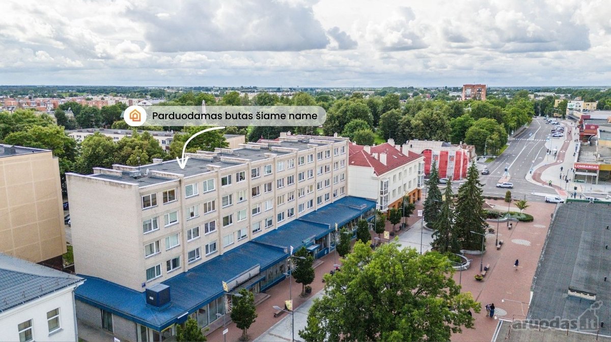 Parduodamas įrengtas 2 kambarių butas pačioje - nuotraukos Nr. 16
