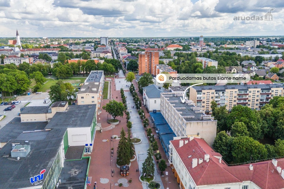 Parduodamas įrengtas 2 kambarių butas pačioje - nuotraukos Nr. 18