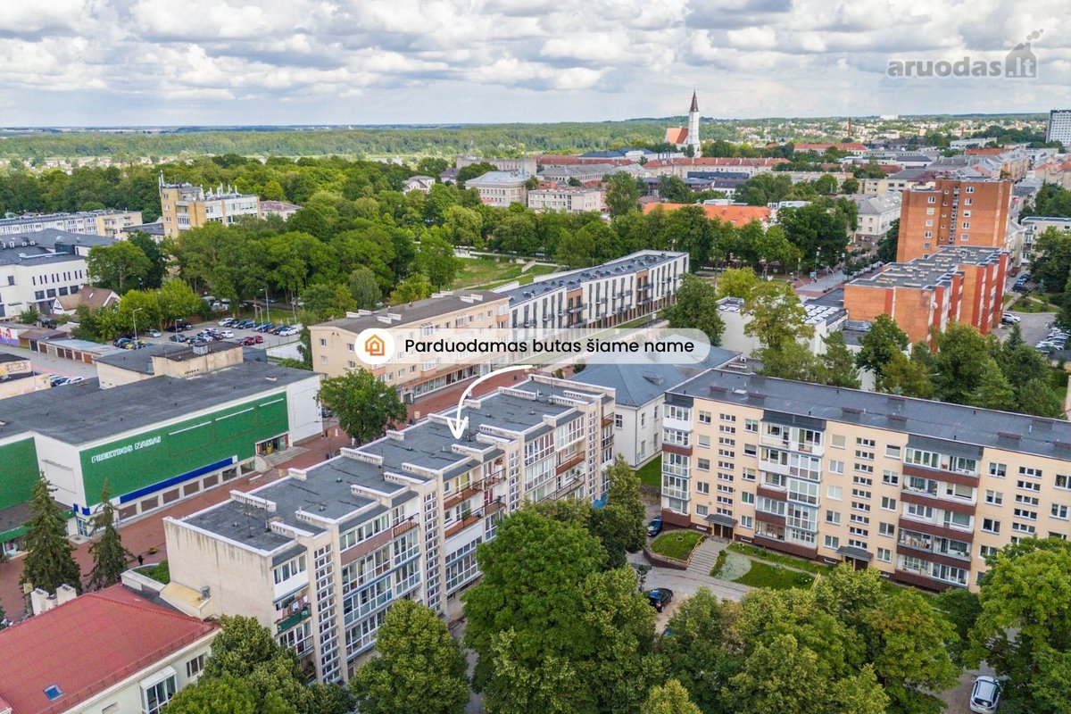 Parduodamas įrengtas 2 kambarių butas pačioje - nuotraukos Nr. 19