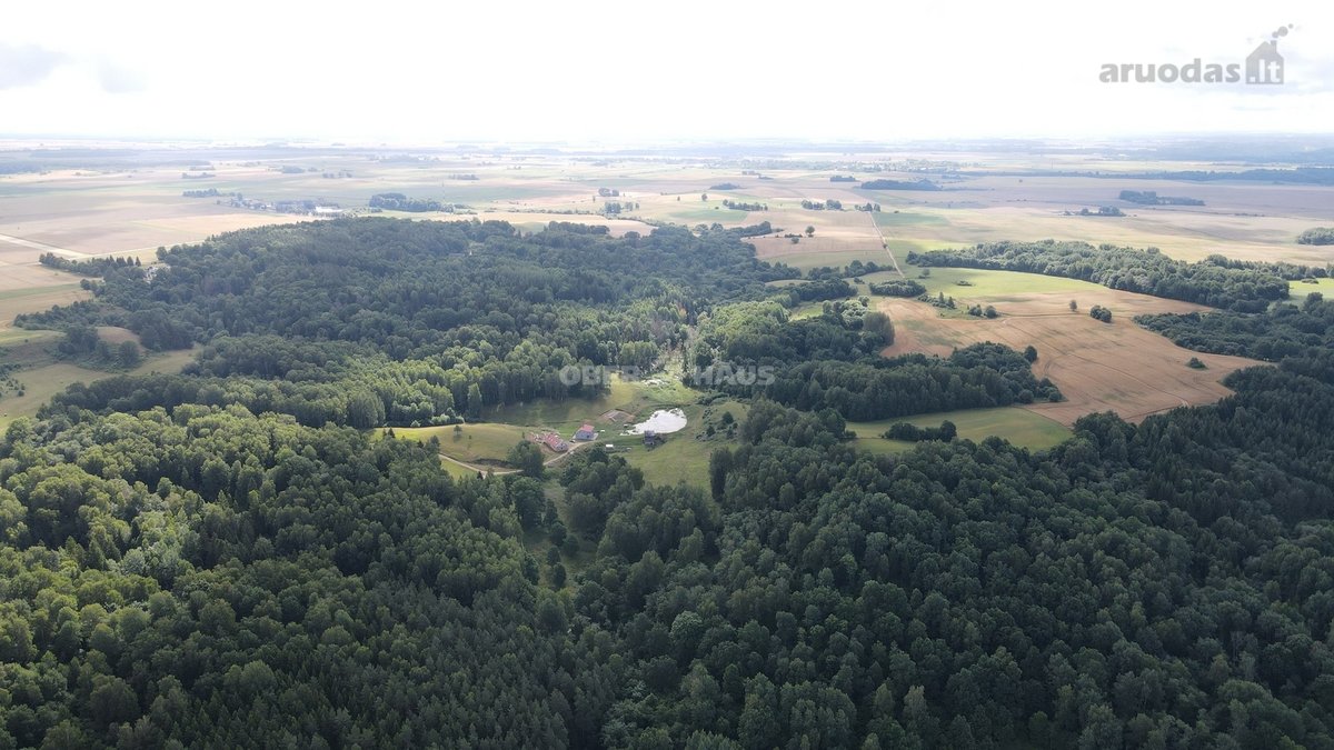 Parduodamas žemės sklypas 60 ha su pastatais - nuotraukos Nr. 2