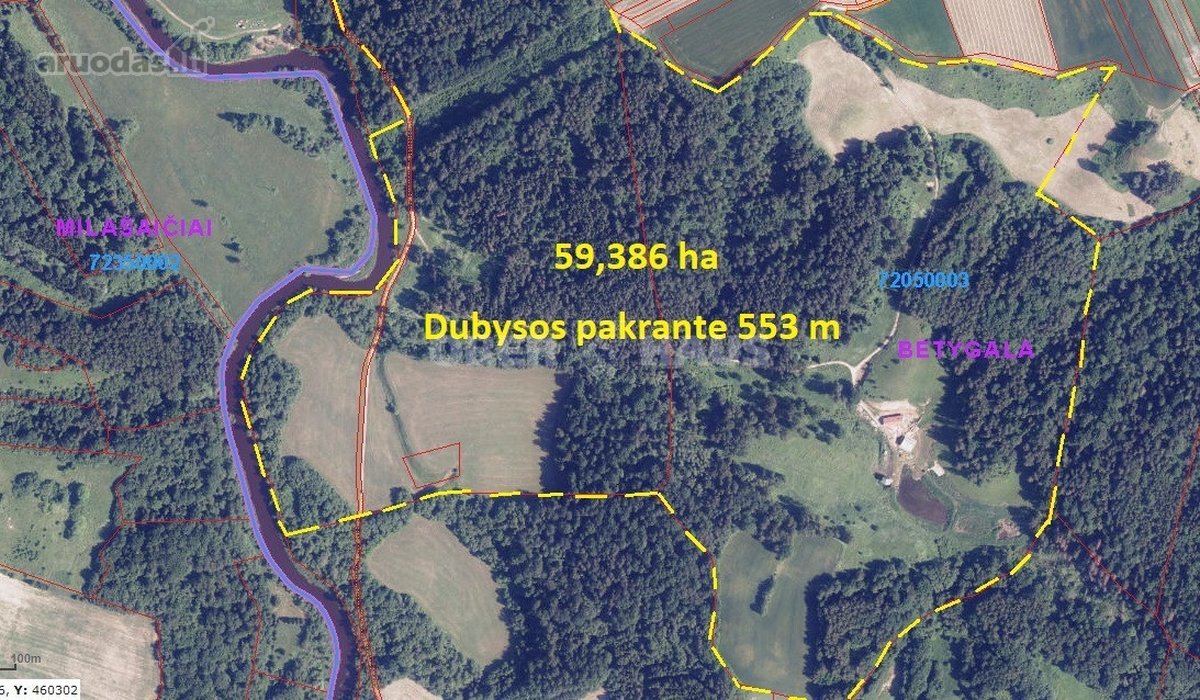 Parduodamas žemės sklypas 60 ha su pastatais - nuotraukos Nr. 3