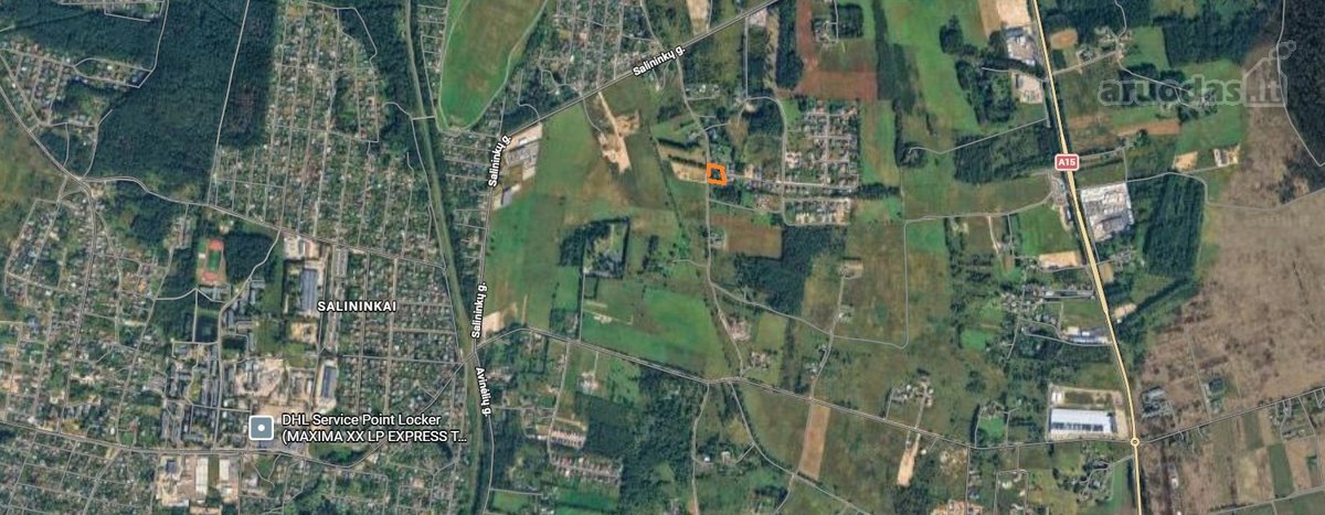 Erdvus sklypas Vilniaus mieste – retas ir - nuotraukos Nr. 11