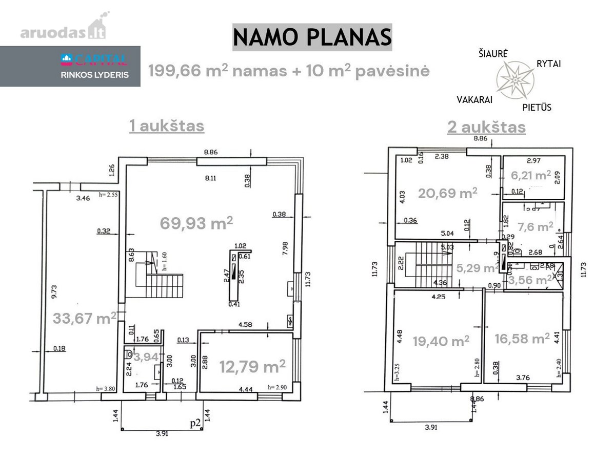 Parduodamas patogus sublokuotas Namas - nuotraukos Nr. 25