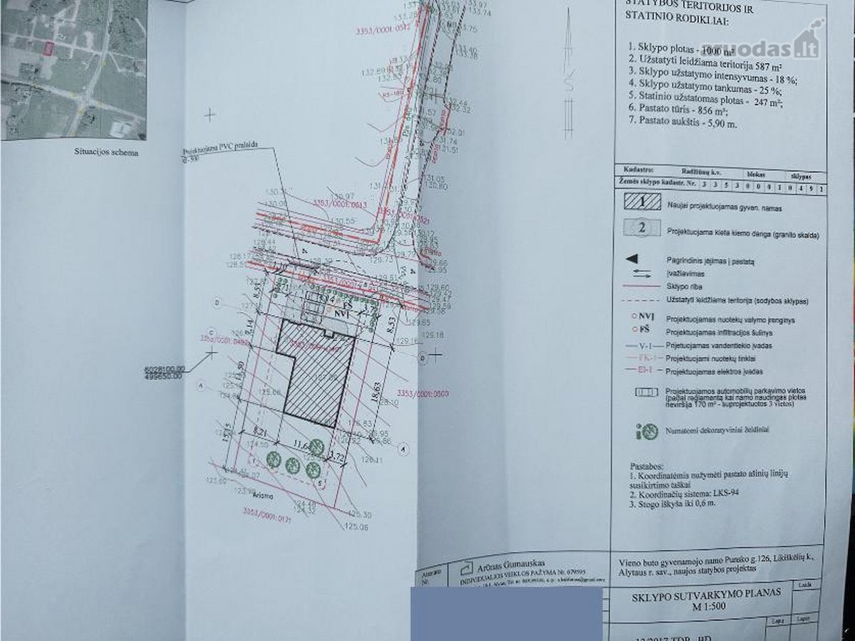 Parduodamas Paruoštas Statyboms Sklypas - nuotraukos Nr. 16