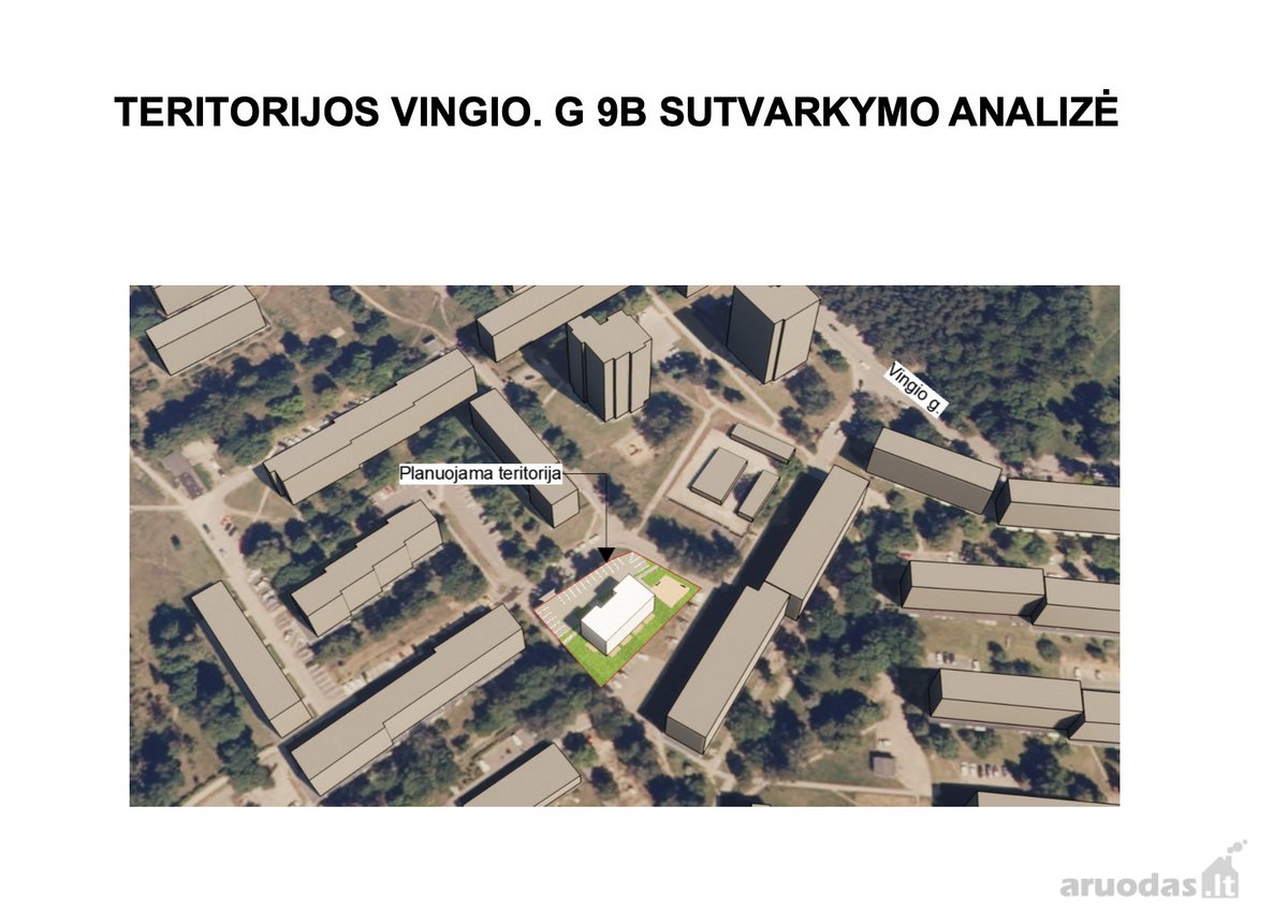 Parduodamas sklypas su daugiabučio statybos - nuotraukos Nr. 4