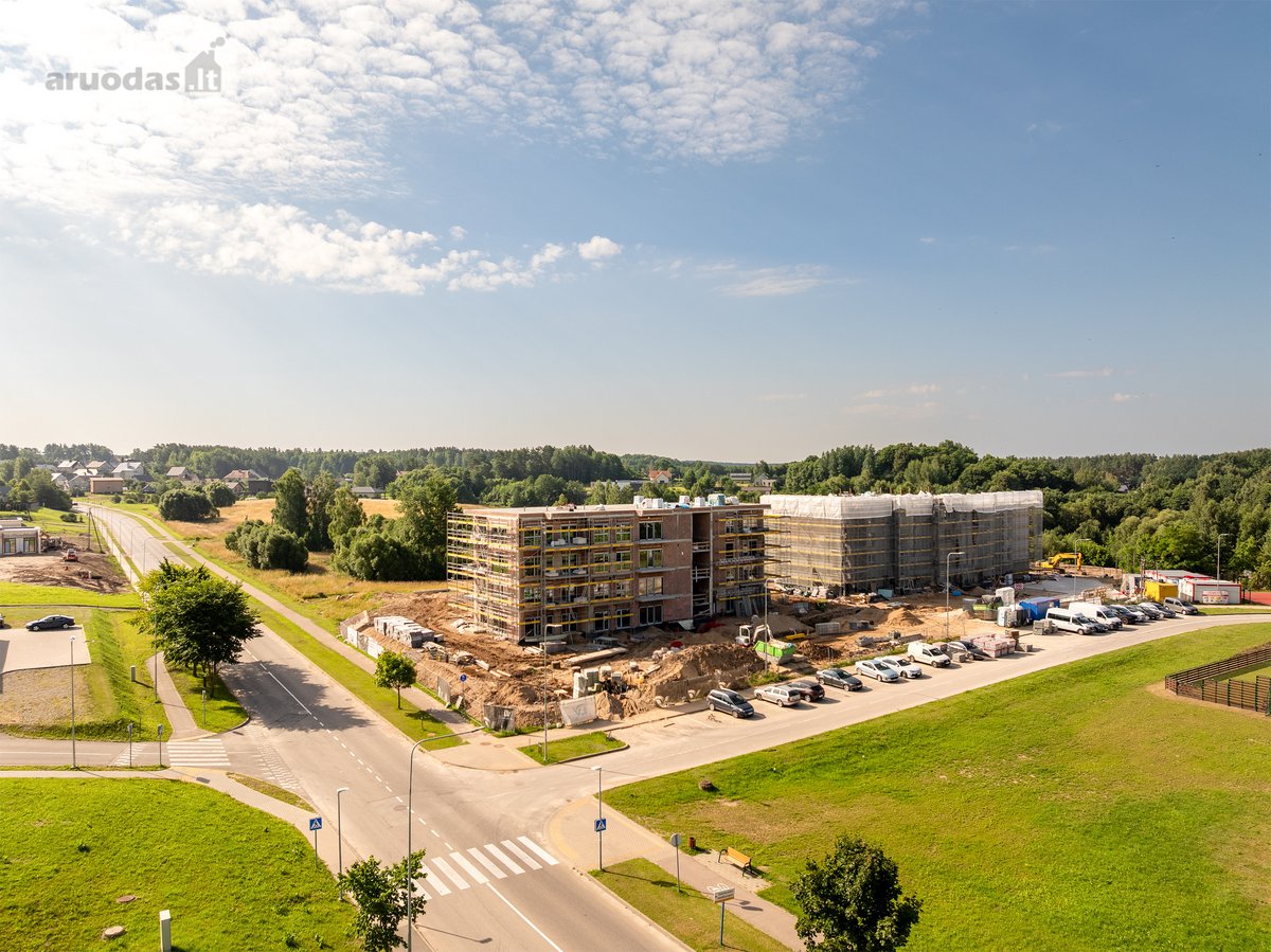 Pilnai įrengtas A++ klasės 2 kambarių, 37,23 - nuotraukos Nr. 4