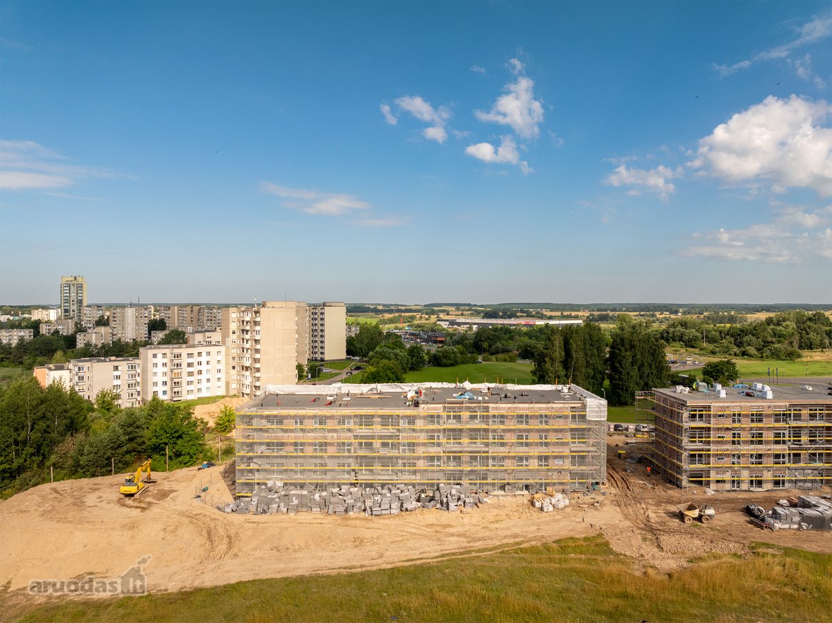 Pilnai įrengtas A++ klasės 2 kambarių, 37,23 - nuotraukos Nr. 13