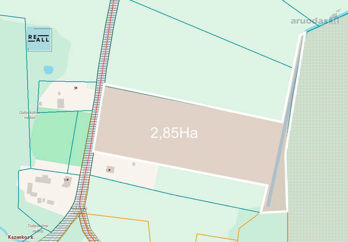 Parduodamas 2,85 Ha Žemės Ūkio Paskirties - nuotraukos Nr. 2