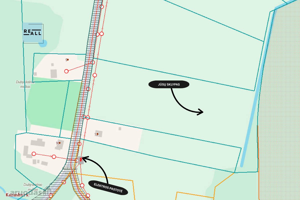 Parduodamas 2,85 Ha Žemės Ūkio Paskirties - nuotraukos Nr. 3