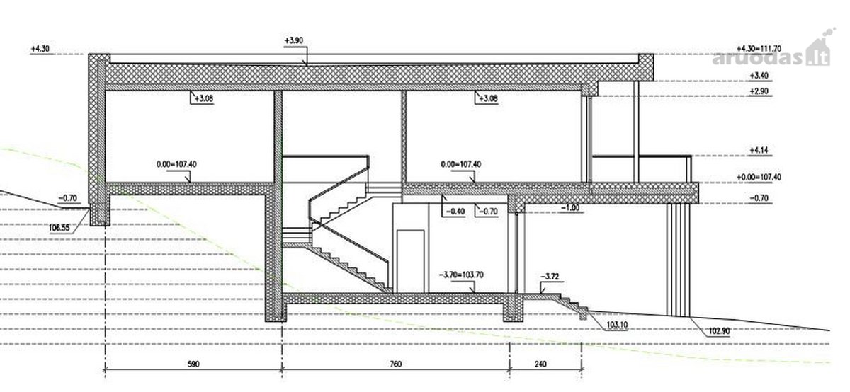 Išskirtinės Architektūros Namas Su Vaizdu Į - nuotraukos Nr. 35