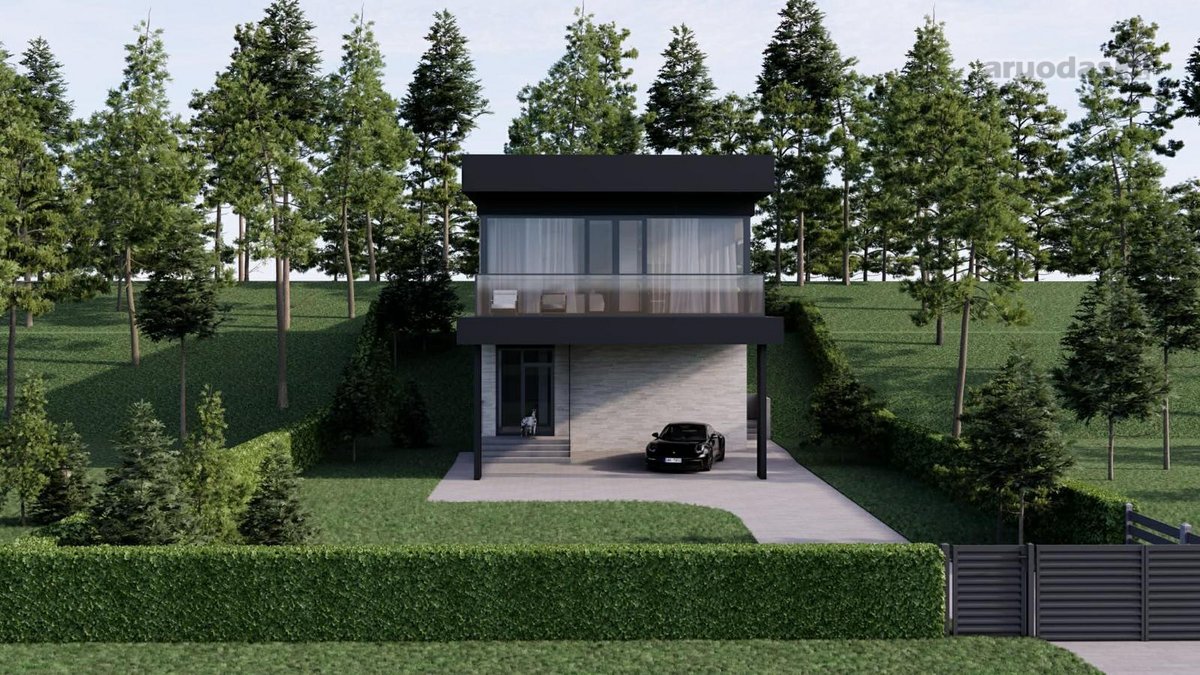 Išskirtinės Architektūros Namas Su Vaizdu Į - nuotraukos Nr. 3