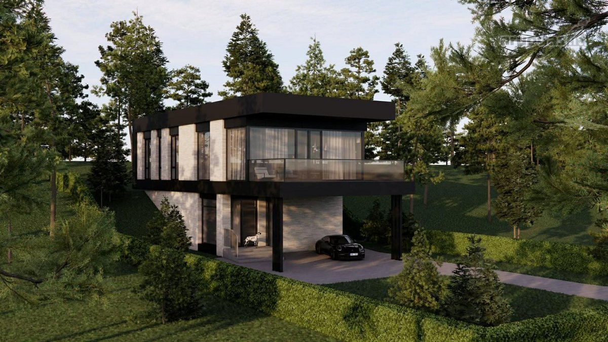 Išskirtinės Architektūros Namas Su Vaizdu Į - nuotraukos Nr. 5