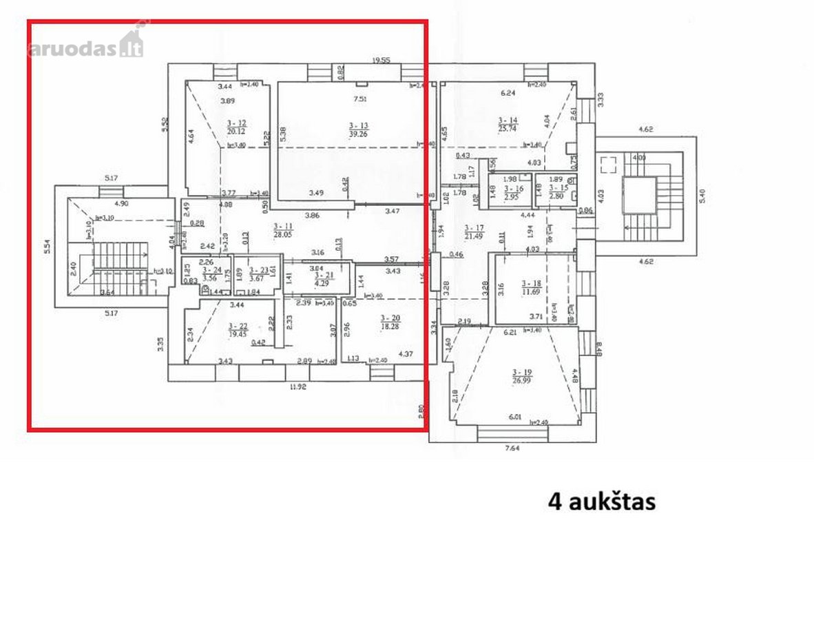 Nuomojamos patalpos Naujamiestyje, Algirdo g. - nuotraukos Nr. 30