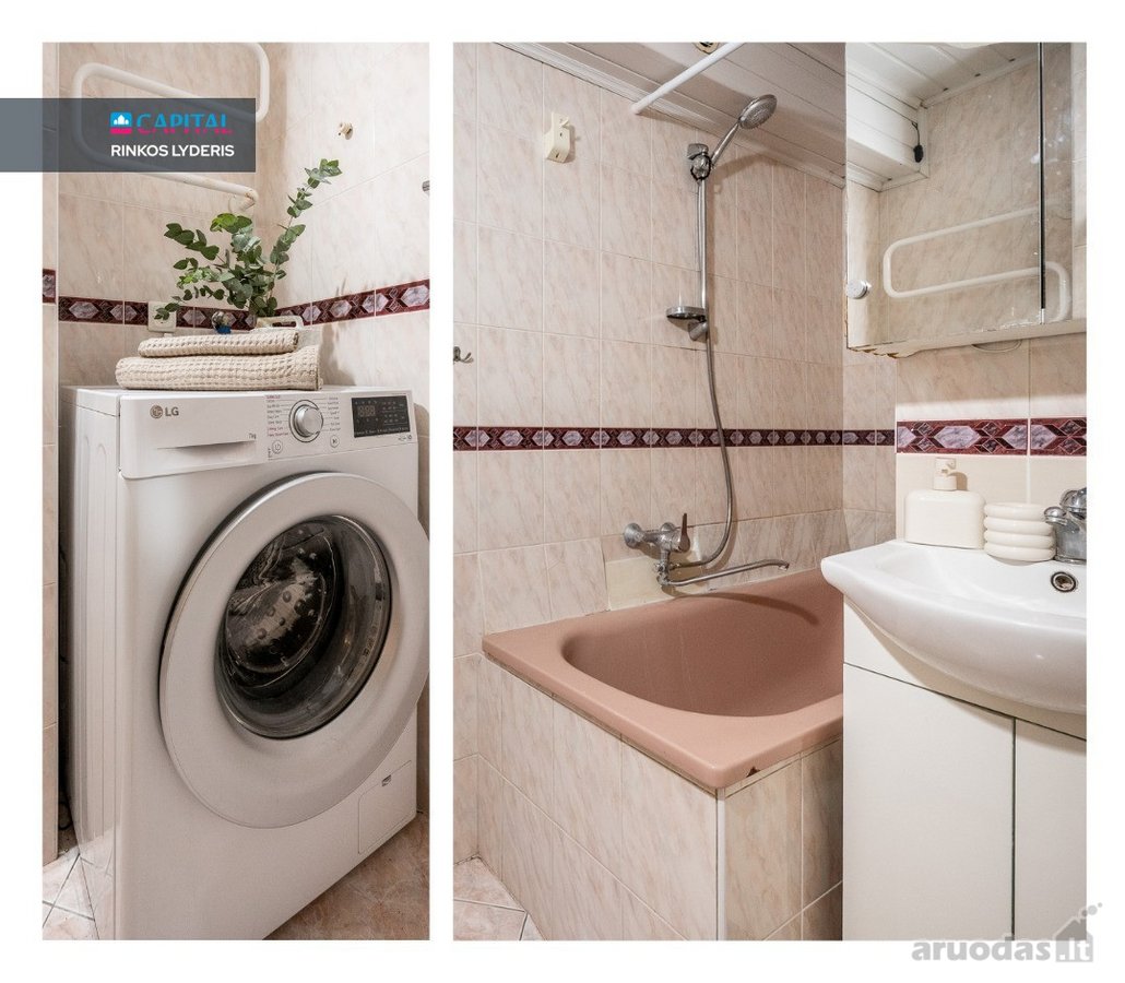 Erdvus 55,29 M² 2 Kambarių Butas Patogioje - nuotraukos Nr. 12