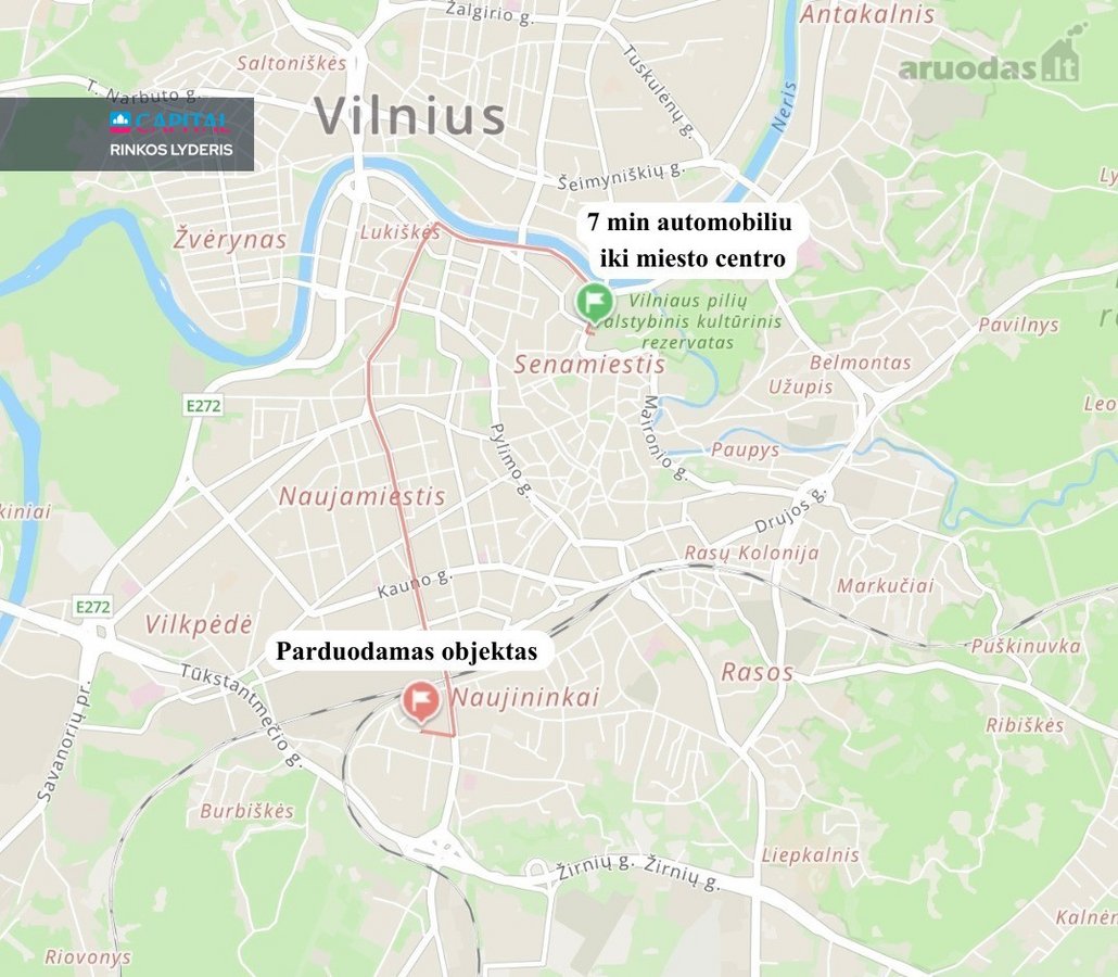 Erdvus 55,29 M² 2 Kambarių Butas Patogioje - nuotraukos Nr. 20
