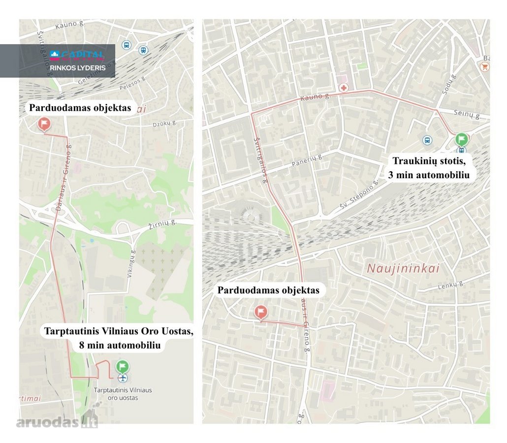 Erdvus 55,29 M² 2 Kambarių Butas Patogioje - nuotraukos Nr. 21