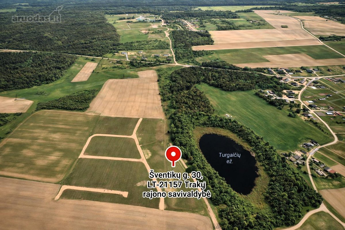 Parduodamas 1001 m² namų valdos sklypas - nuotraukos Nr. 4
