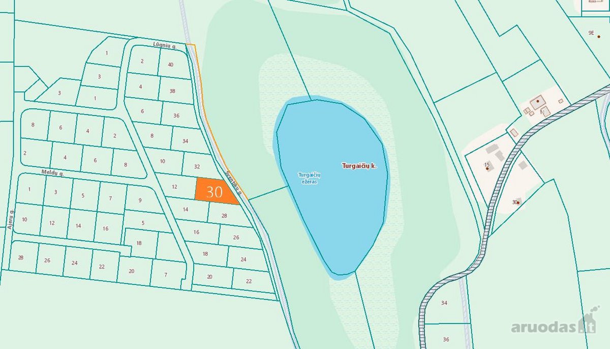 Parduodamas 1001 m² namų valdos sklypas - nuotraukos Nr. 5