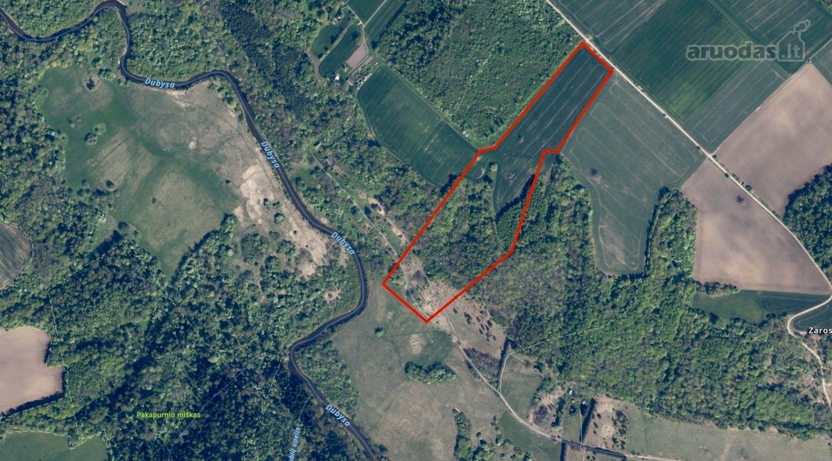 Parduodamas 8,73 Ha Žemės Ūkio Ir Namų Valdos - nuotraukos Nr. 2
