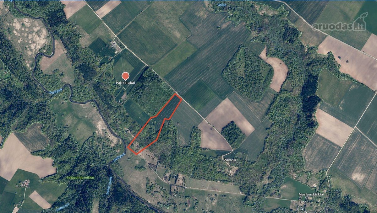 Parduodamas 8,73 Ha Žemės Ūkio Ir Namų Valdos - nuotraukos Nr. 3