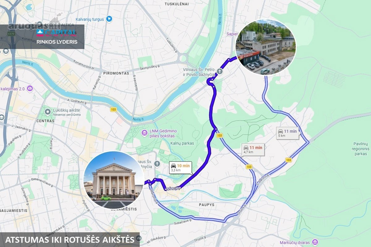 Nuomojamos Erdvios Patalpos Antakalnyje, - nuotraukos Nr. 19
