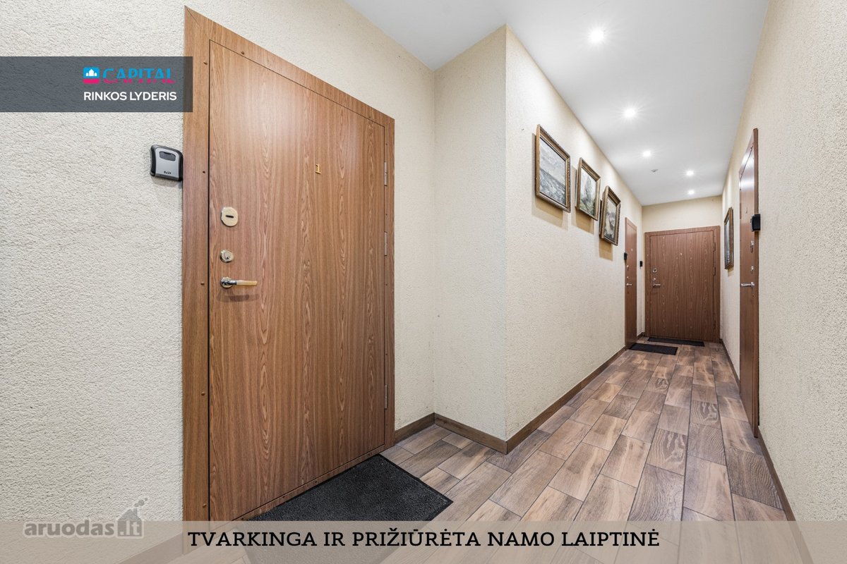 Parduodamas Stilingai Įrengtas 1 Kambario - nuotraukos Nr. 18