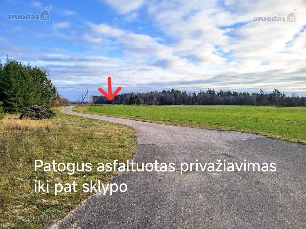 Parduodamas erdvus 16,43 arų namų valdos - nuotraukos Nr. 2