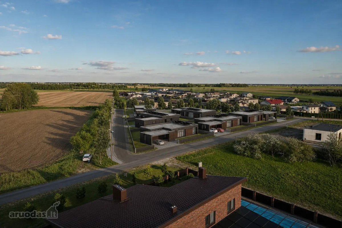 Naujai pradedamas statyti šešių namų kvartalas. - nuotraukos Nr. 2