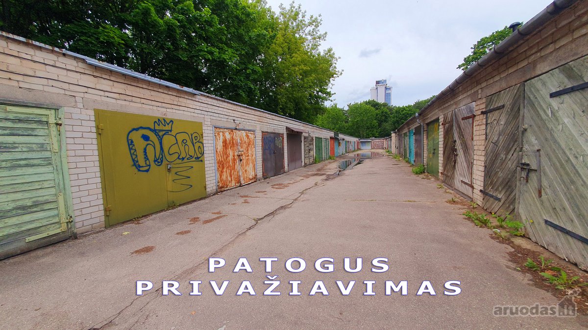 Šalia Vingio Parko Nuom. 17 Kv.m. Garažas - nuotraukos Nr. 4
