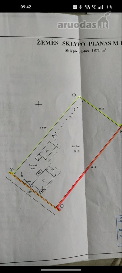 Bendras namo plotas 62,76 kv. - nuotraukos Nr. 12