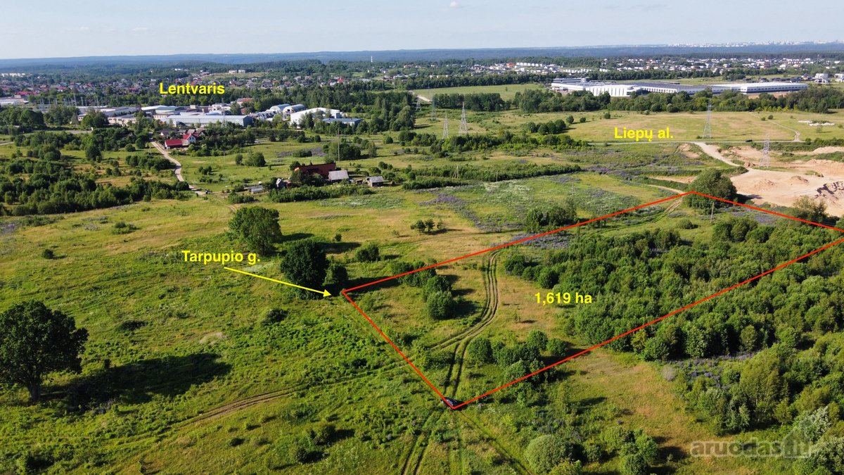 Investicijai – 1,619 ha Vilniuje, Pramonės Ir - nuotraukos Nr. 3