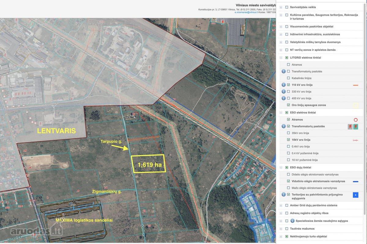 Investicijai – 1,619 ha Vilniuje, Pramonės Ir - nuotraukos Nr. 8