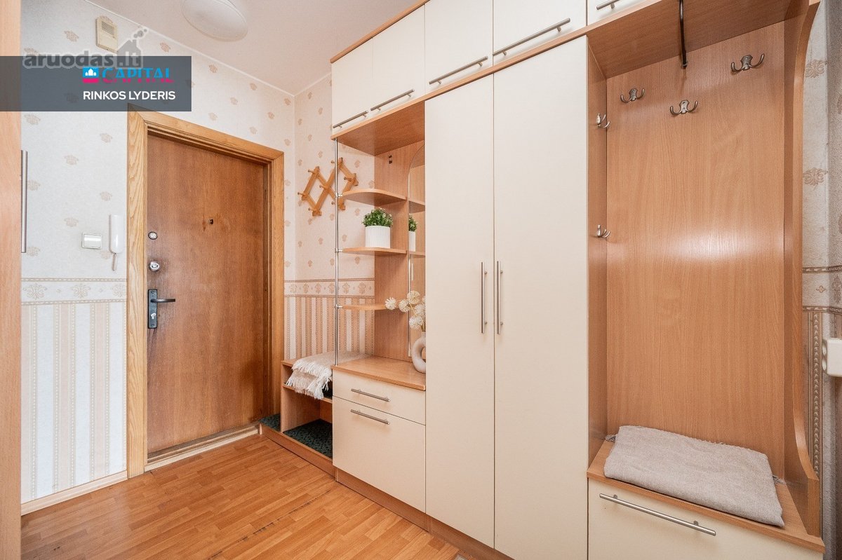 Šviesus 3 Izoliuotų Kambarių Butas Šeškinėje - nuotraukos Nr. 13
